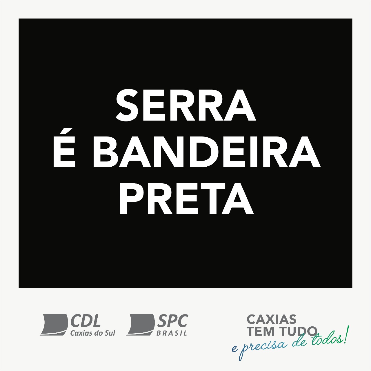 SERGS alerta – Bandeira Preta é consequência de liberação